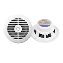 Altavoz coaxial Boss Marine MR60W de 2 vías y 200 vatios de 6.5 " - Blanco
