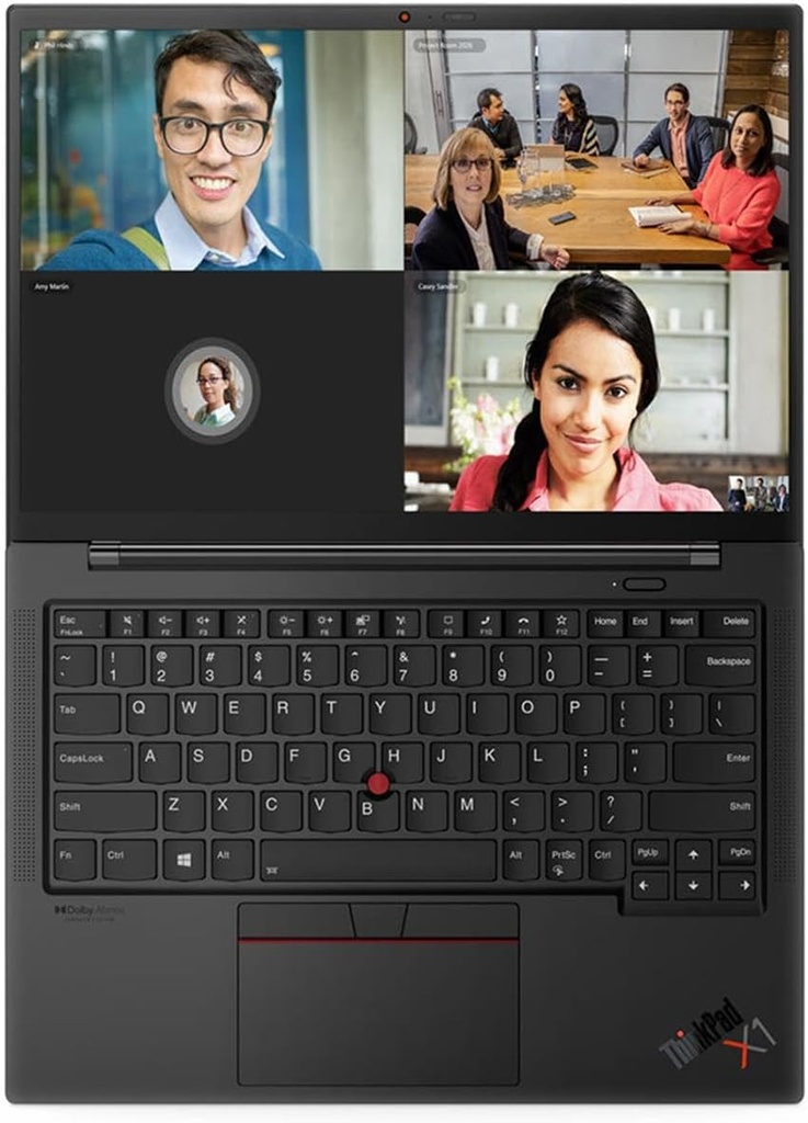 Refurbished - Lenovo 14" ThinkPad X1 Carbon 8th Gen  | 1920x1080 | Intel Core i7-10610U CPU @ 1.80GHz | 16 GB DDR4 | 512 GB SSD NVMe | Microsoft Windows 11 Pro | BLACK | BL | CAM *Grade A*