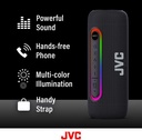 JVC Illuminated Portable Wireless Speaker (Black)