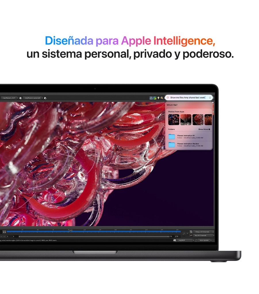 Apple MacBook Pro, 14, M4, CPU de 10 núcleos, GPU de 10 núcleos, RAM 16 GB, SSD 512 GB