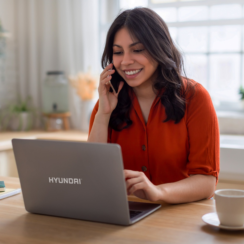 HY Book, N4020, 4GB/128GB, Windows 11 Home S Mode, Type-C Full Function, AC WiFi, Spanish Keyboard - Space Grey