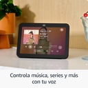Amazon Echo Show 8 (3.ª generación, modelo de 2023) | Pantalla con audio espacial, hub de casa inteligente y Alexa | Negro | UPC: 840268905323