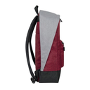 Backpack PERFECT CHOICE PC-083245, 15.6", Color Roja c/ Blanco, Poliéster, modelo PC-083245 
