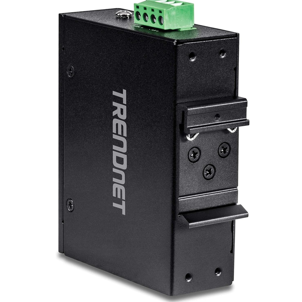 Switch Industrial Trendnet de 5 puertos, DIN-Rail PoE+ Fast Ethernet