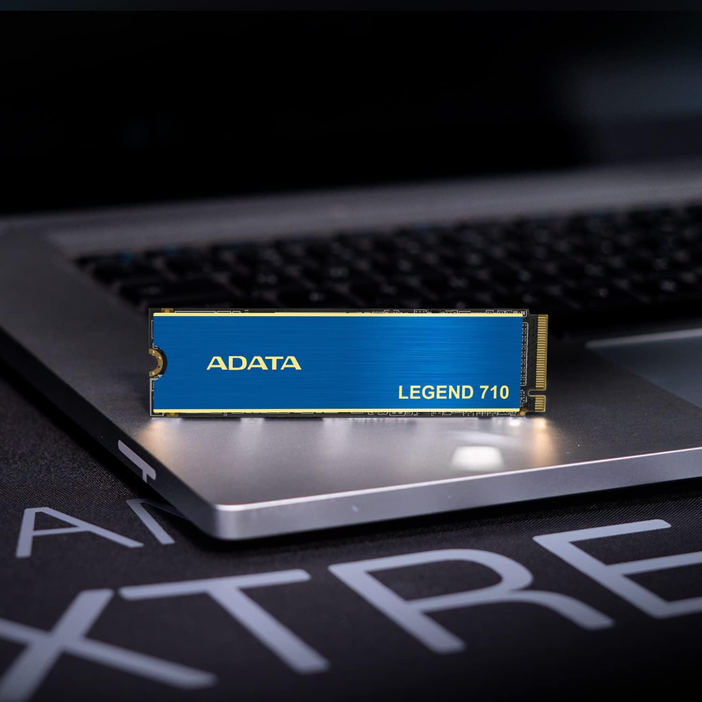 ADATA LEGEND 710 1TB – SSD NVMe PCIe 3.0 M.2 2280, 2400MB/s Lectura, 1800MB/s Escritura, Alto Rendimiento para Laptop y PC
