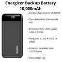 Celular HYLine Pro-X 8Gb, 256Gb 13MP/48MP, Android 13, Negro + Power Bank Energizer 10000mAh