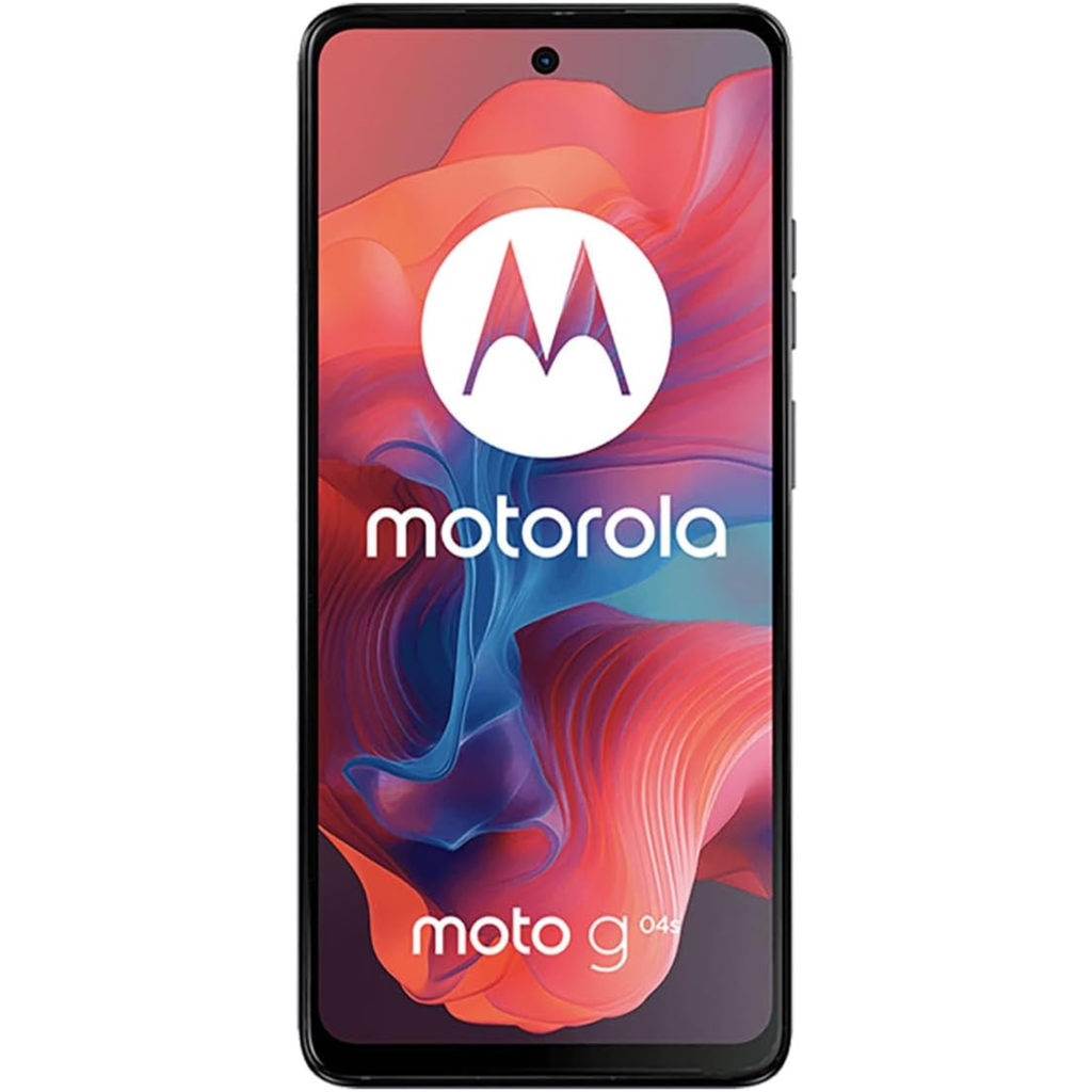Motorola Moto G04s Negro – Smartphone 4GB RAM, 256GB Almacenamiento, Pantalla 6.6″ HD+, Batería de larga duración y Cámara con IA