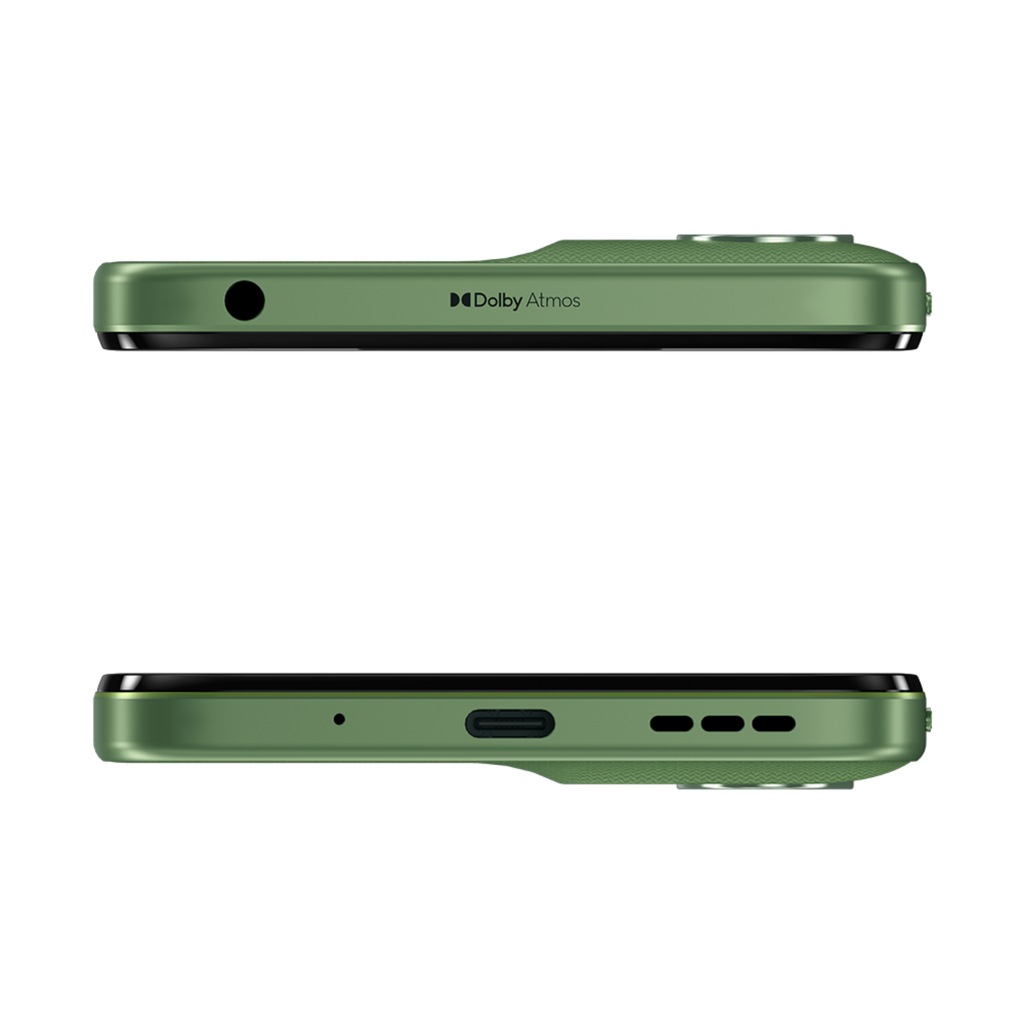 Motorola Moto G06 Verde – Smartphone 4GB RAM, 128GB Almacenamiento, Pantalla 6.6" HD+, Batería de larga duración, Cámara con IA