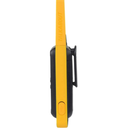 Radios de Dos Vías Recargables – Paquete Doble, Largo Alcance, Manos Libres, USB Rechargeable, Color Negro/Amarillo