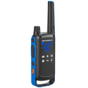 Motorola Talkabout T802 Black/Blue – Paquete de 2 Walkie Talkies, Bluetooth, Mensajería Off-Grid, GPS vía App, Emergencias Outdoor, Largo Alcance