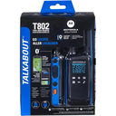 Motorola Talkabout T802 Black/Blue – Paquete de 2 Walkie Talkies, Bluetooth, Mensajería Off-Grid, GPS vía App, Emergencias Outdoor, Largo Alcance