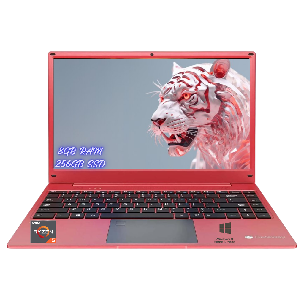Bundle Laptop Gateway 14.1” Ultra Slim Ryzen 5 3500U 8GB/256GB + Mochila HP Wings 15.6” + Bitdefender Total Security | Paquete Completo Trabajo/Escuela