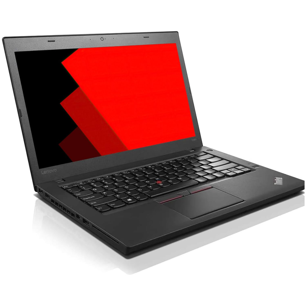 Lenovo ThinkPad T460 – Laptop 14″, Intel Core i5, 8GB RAM, 256GB SSD, Teclado Español, Ideal para Oficina, Escuela y Trabajo Profesional