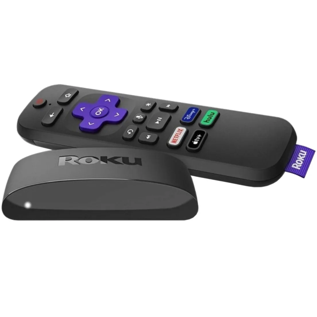 Roku Express 4K+ – Dispositivo de Streaming HD/4K/HDR con Control por Voz, Wi-Fi Rápido y Cable HDMI Premium (Nuevo)