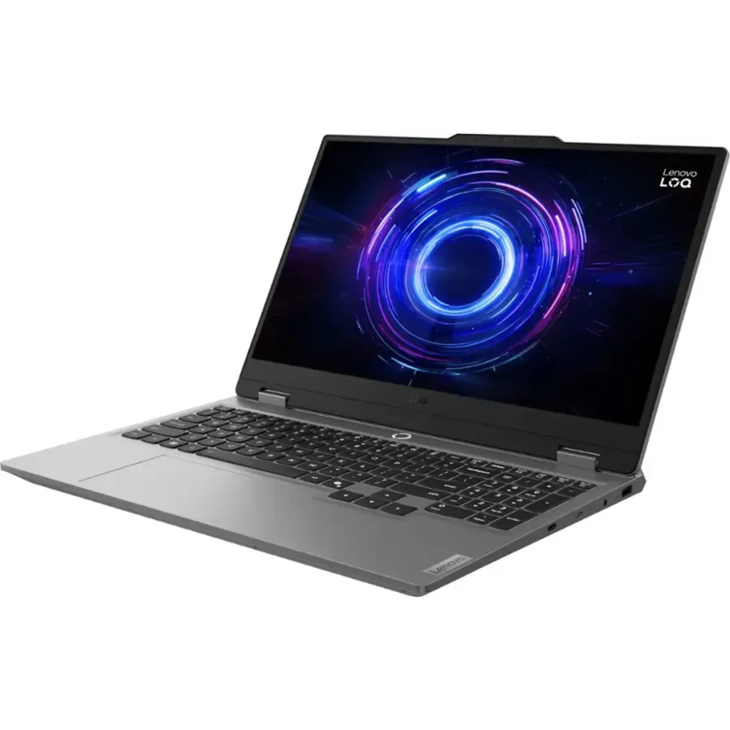 Lenovo LOQ 15IRX10 – Laptop Gamer 15.6" FHD 144Hz, Intel Core i5-13450HX, NVIDIA RTX 5050 8GB, 16GB RAM, 512GB SSD, Luna Grey, Teclado Retroiluminado