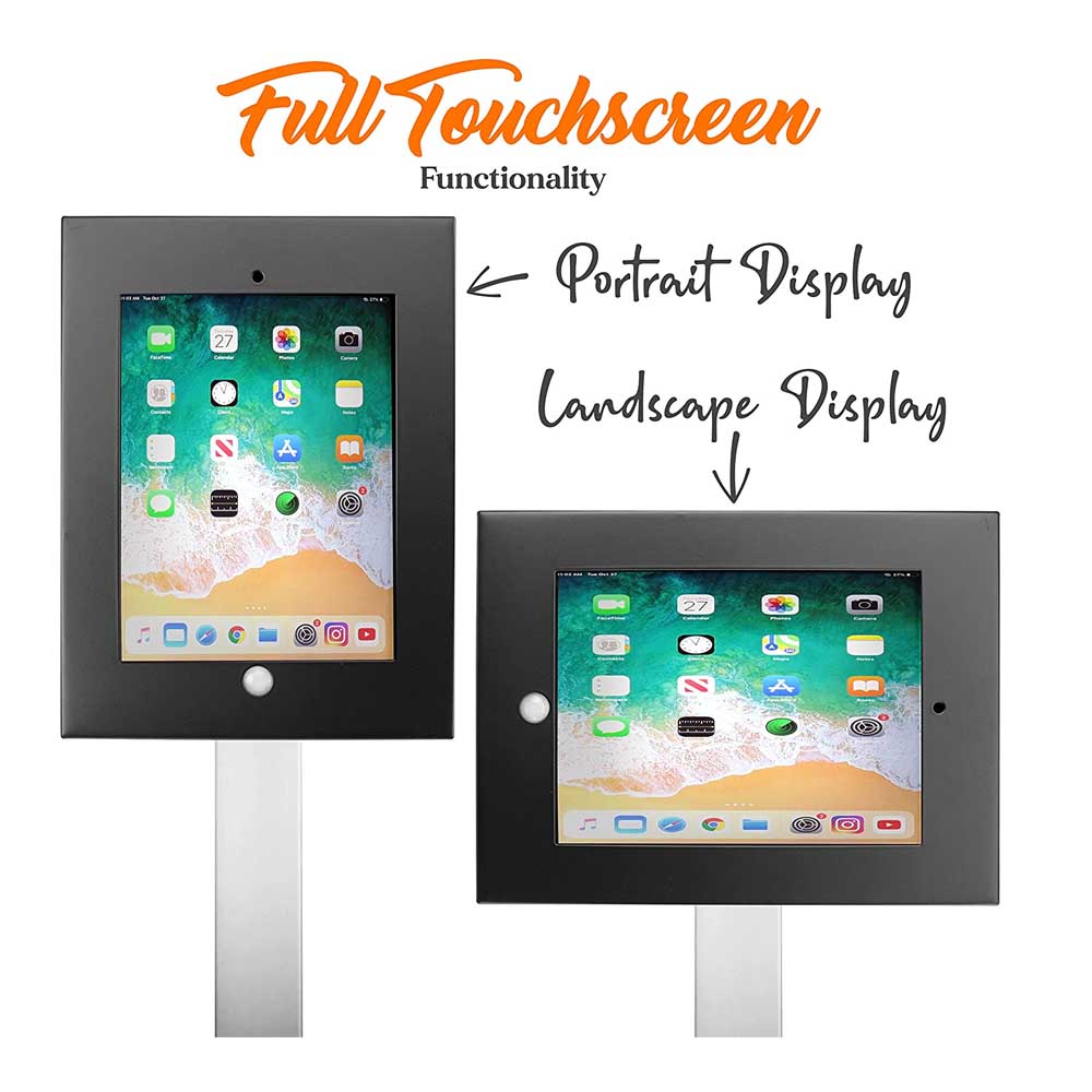 Soporte de suelo para iPad Pyle PSPADLK5 - Negro