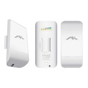 NanoStation Ubiquiti airMAX locoM2 CPE, hasta 150 Mbps, frecuencia 2 GHz, con antena integrada de 8 dBi
