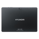 Hyundai HYtab Plus 10LB3, 10.1" 1280x800 HD IPS, Procesador Quad-Core, Android 11 Go edition, 2GB RAM, 32GB Almacenamiento, Cámara Dual, LTE, Black con 32GB microSD U1
