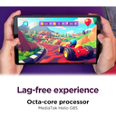 Lenovo Tab One 8.7" HD – Tablet Ultraligera, 4GB RAM, 64GB, Procesador MediaTek Helio G85, Hasta 12.5h de YouTube, con Funda Folio (Nuevo)