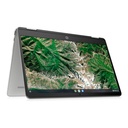 Laptop HP Chromebook x360 14" FHD IPS Touchscreen, Intel Celeron N4500, 4GB RAM, 128GB eMMC 14a-ca1008ca ChromeOS, Mineral Gray