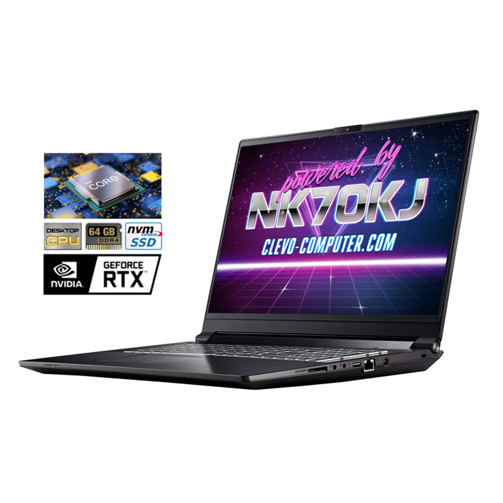 CLEVO NK70KJ | INTEL CORE 11 GENERATION DESKTOP PROCESSOR | NVIDIA RTX 3050