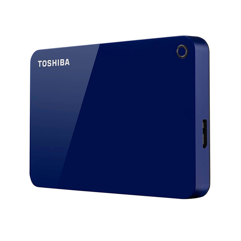 Toshiba Canvio Advance 2 TB Portable Hard Drive - 2.5" External - Blue