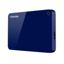 Toshiba Canvio Advance 2 TB Portable Hard Drive - 2.5" External - Blue