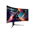 LG UltraGear 45" OLED Curved WQHD 240Hz 0.03ms FreeSync and NVIDIA G-SYNC Compatible Gaming Monitor with HDR400 - Black