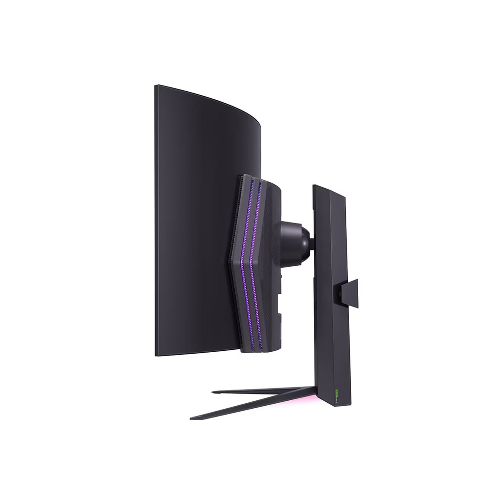 LG UltraGear 45" OLED Curved WQHD 240Hz 0.03ms FreeSync and NVIDIA G-SYNC Compatible Gaming Monitor with HDR400 - Black