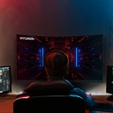 HY View, 32” Curved R1000 Gaming Monitor, IPS 2560x1440p, 200Hz, 1ms(MPRT),GTG 4ms,OD 4ms