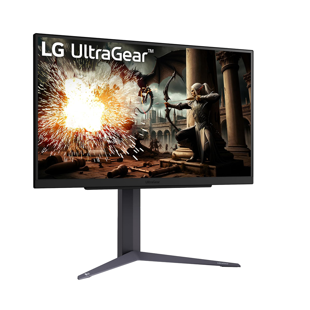 LG - UltraGear 27" IPS LED 180Hz 1-ms NVIDIA G-SYNC Compatible and AMD Freesync Gaming Monitor with HDR - Black