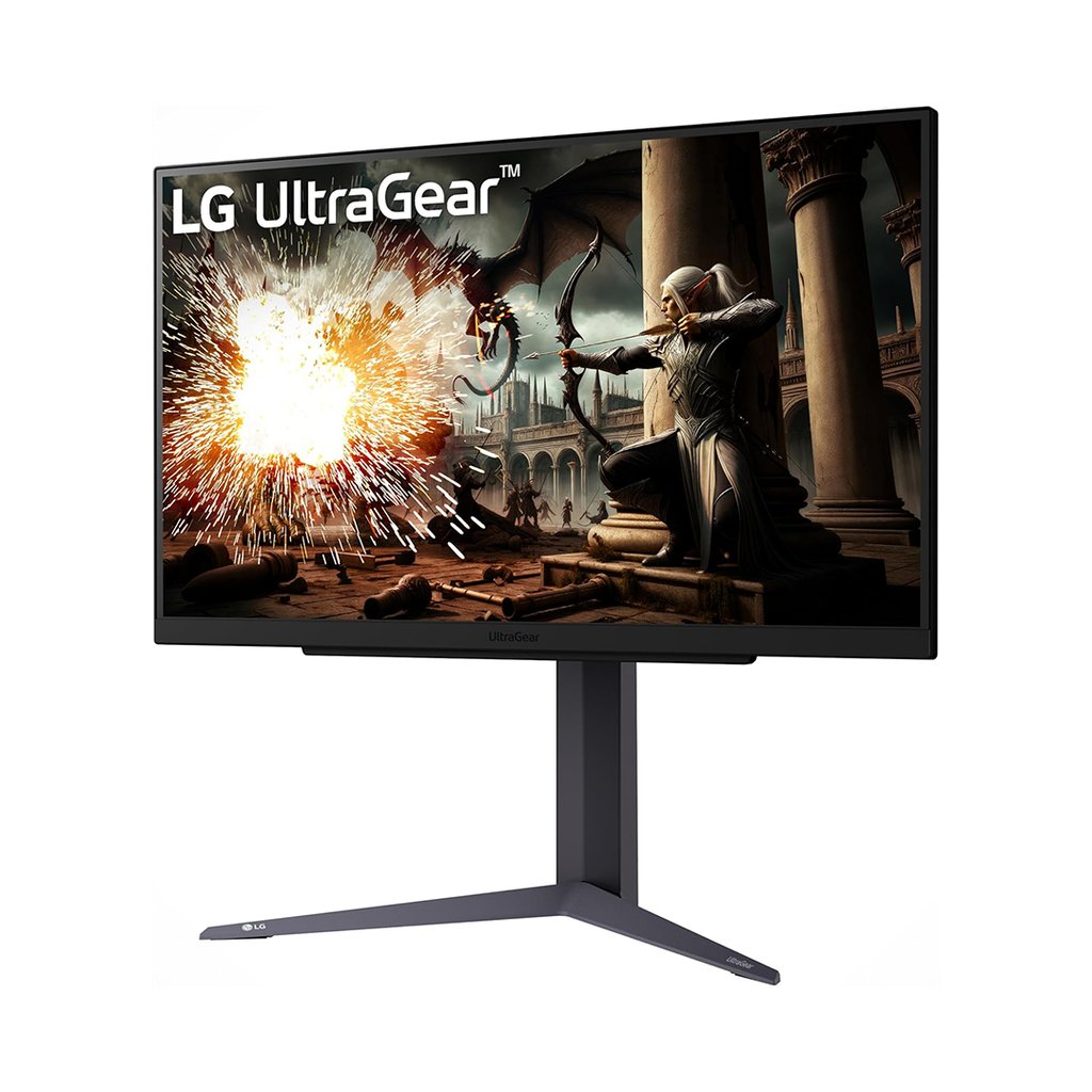 LG - UltraGear 27" IPS LED 180Hz 1-ms NVIDIA G-SYNC Compatible and AMD Freesync Gaming Monitor with HDR - Black