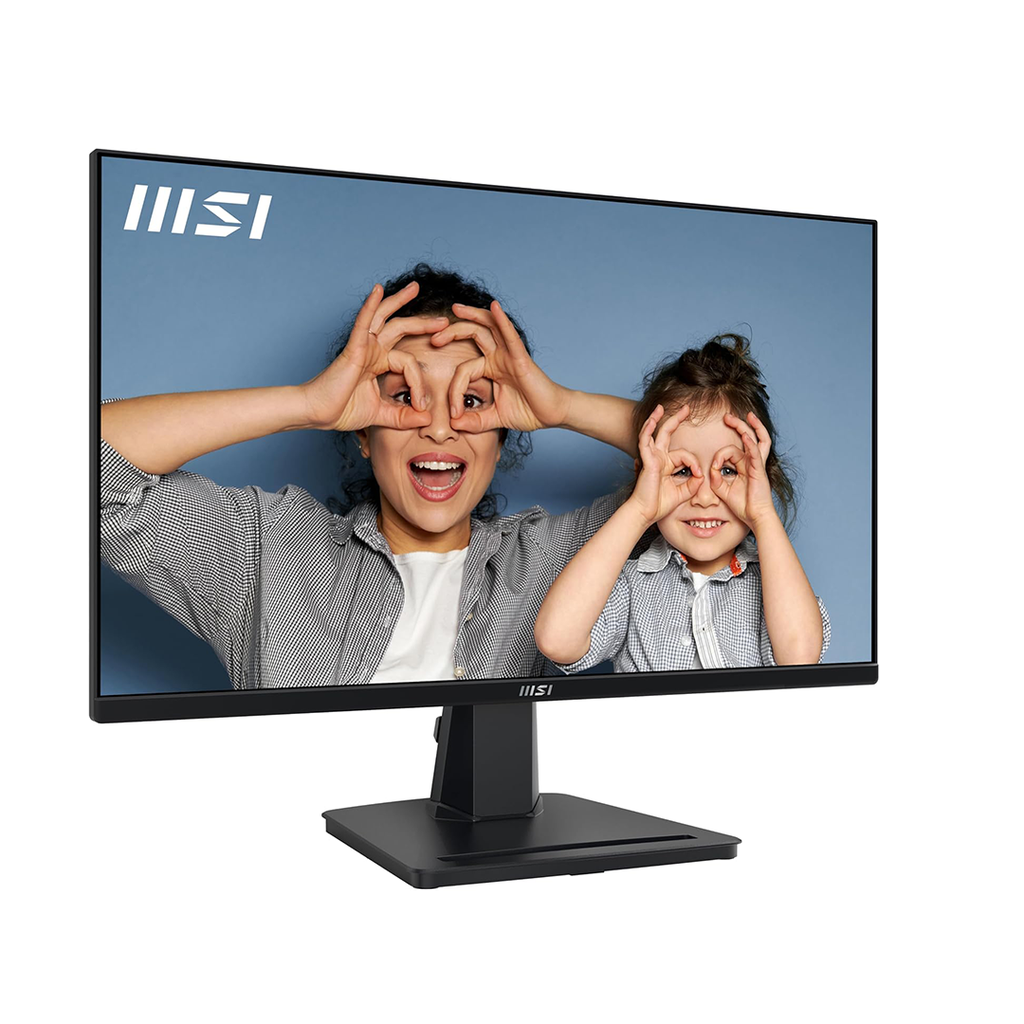 MSI PRO MP251 24.5-inch IPS 1920 x 1080 (FHD) Computer Monitor, 100Hz, Adaptive-Synch, HDMI, VGA Port, VESA Mountable, Tilt, Speaker, 1ms, Black