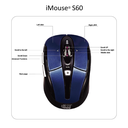 Adesso iMouse S60L - 2.4 GHz Wireless Programmable Nano Mouse