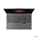 Lenovo LOQ 15ARP9 15.6" FHD IPS 144Hz Gaming Notebook - AMD Ryzen 7 7435HS 3.1GHz - 24GB DDR5 RAM - 512GB PCIe SSD - NVIDIA GeForce RTX 4050 6GB - Backlit Keyboard - Wi-Fi 6 - RJ-45 - EU Specs - Windows 11 Home - Luna Grey