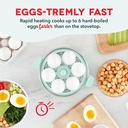 Dash - Express 6 Egg Cooker - Aqua Blue