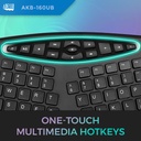 Adesso TruForm Ergonomic Desktop Keyboard