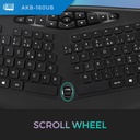 Adesso TruForm Ergonomic Desktop Keyboard