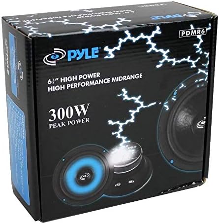 Bocina Para Auto Pyle Pro PDMR6 | 150 W RMS - 300 W PMPO | Color Negro