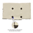 Sylvox OT75A1COVER – Funda Impermeable para TV Exterior 70-75″, Resistente al Agua y al Polvo