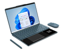 Lenovo YOGA BOOK 9 13IMU9 Core™ Ultra 7 155U 1TB 16GB Dual 13.3" (2880x1800) OLED TOUCHSCREEN WIN11 TIDAL TEAL Keyboard Mouse Folio Digital Pen