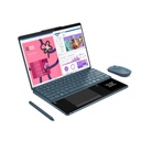 Lenovo YOGA BOOK 9 13IMU9 Core™ Ultra 7 155U 1TB 16GB Dual 13.3" (2880x1800) OLED TOUCHSCREEN WIN11 TIDAL TEAL Keyboard Mouse Folio Digital Pen