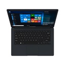 Laptop Hyundai HyBook 14.1” Celeron, 4GB RAM, 64GB HDD, Expandible 2.5” SATA HDD Slot, Windows 10 Home, WiFi, Space Grey - Refurbished