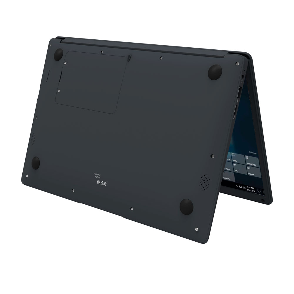 Laptop Hyundai HyBook 14.1” Celeron, 4GB RAM, 64GB HDD, Expandible 2.5” SATA HDD Slot, Windows 10 Home, WiFi, Space Grey - Refurbished