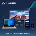 Hyundai HYTab Plus 10.1”, Octacore T606, HD IPS 1280x800 G+G, 4GB/128GB, 8MP/13MP, Android 15, AC WiFi, 4G, 6000 mAh, Metal, Includes Stylus Pen, Earbuds and Screen Protector  – Space Grey