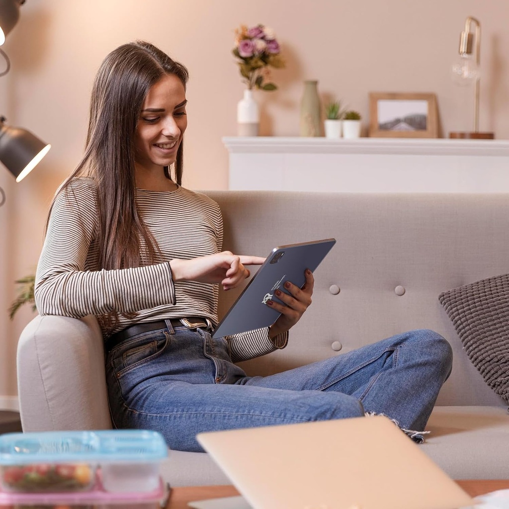 Hyundai HYTab Plus 10.1”, Octacore T606, HD IPS 1280x800 G+G, 4GB/128GB, 8MP/13MP, Android 15, AC WiFi, 4G, 6000 mAh, Metal, Includes Stylus Pen, Earbuds and Screen Protector  – Space Grey