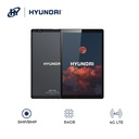 Hyundai HYtab Pro 10LC1, 10.1" 800*1280 HD IPS, Android 13, Spreadtrum SC9863A, Octa-Core Processor, 4GB RAM, 64GB Storage,  5MP/8MP, 6000mAh, LTE, Includes Stylus Pen, Earbuds, Screen Protector and Folio PU Case - Space Grey