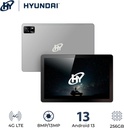 Hyundai HYTab Pro 10.1”, Octacore T616, HD IPS 1920x1200 Incell G+G, 8GB/256GB, 8MP/13MP, Android 13, AC WiFi, 4G:2/4/5/7/12/17/66/71/28AB, 6000 mAh, Metal – Space Grey