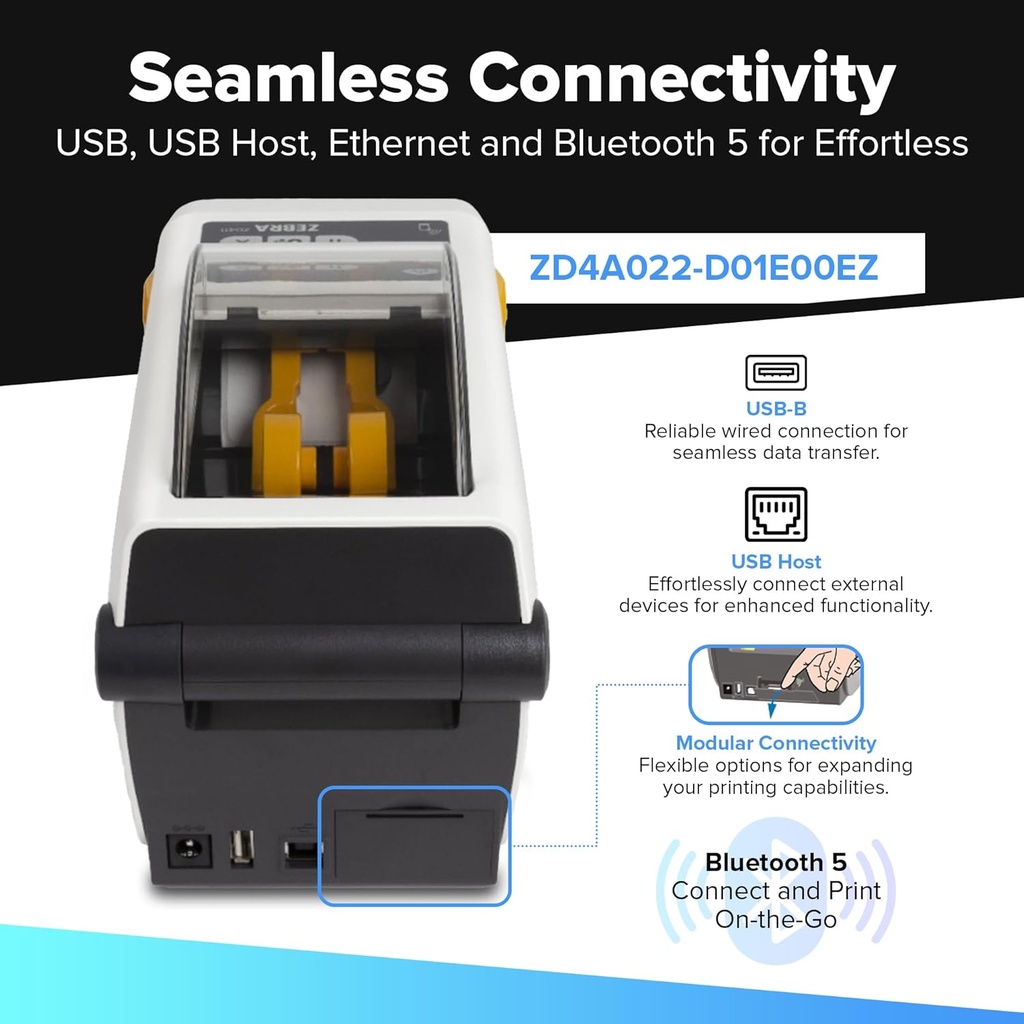 ZD4A022-D01E00EZ - Zebra ZD411 Barcode Printer
