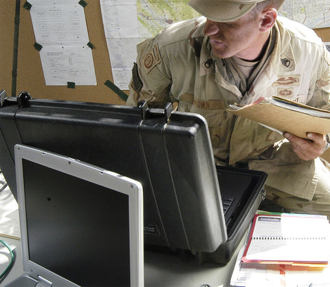 Funda de transporte Pelican 1490 para 17" Portátil - Negro